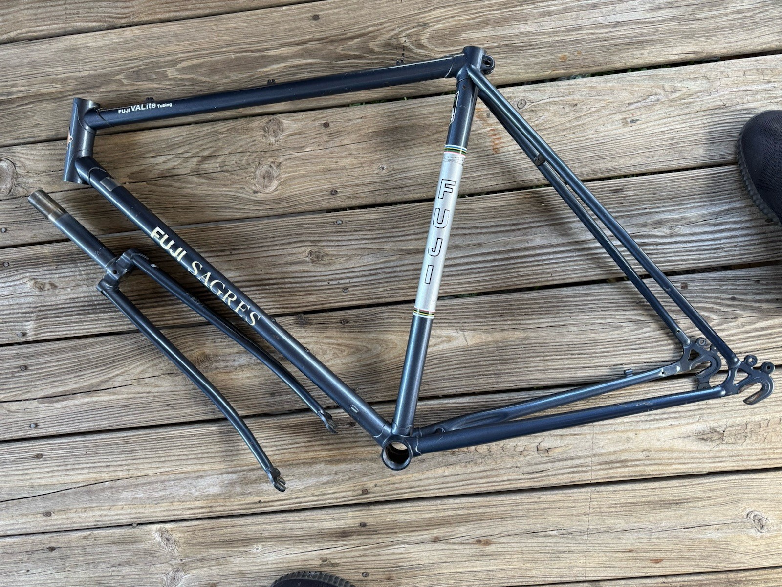 Fuji Sagres Frame And Fork 51cm Triple Butted Lug Frame Tang