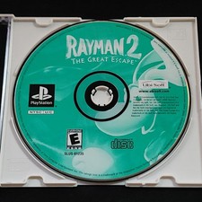 Rayman 2: The Great Escape PS1 Game Only Tested Authentic