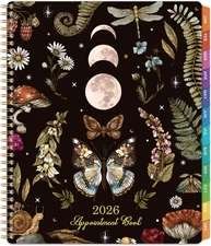 2026 Appointment Book/Planner - 8.1"x11", 2026 Daily Planner, Jan. 2026- Dec. 20