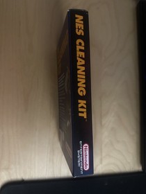 Official Nintendo NES Cleaning Kit w/Box OEM 1989