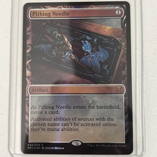 Pithing Needle (FOIL) Masterpiece Series: Kaladesh Inventions Light Play MTG