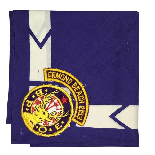 Elks Lodge Ormond Beach 2193 Neckerchief PPL Bdr (LB3206)