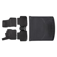 3D Gummimatten Kofferraumwanne Für Skoda Kodiaq 2017-2023 Gummi Fußmatten NORM