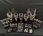 236 pc Antique Vintage Estate Costume Jewelry Some Signed. Lot 658