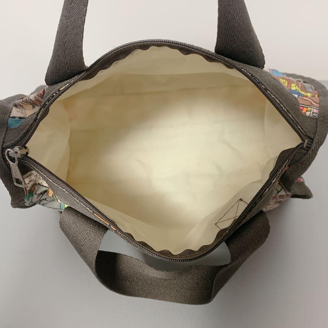 LeSportsac handbag comic pattern illustration pat… - image 9