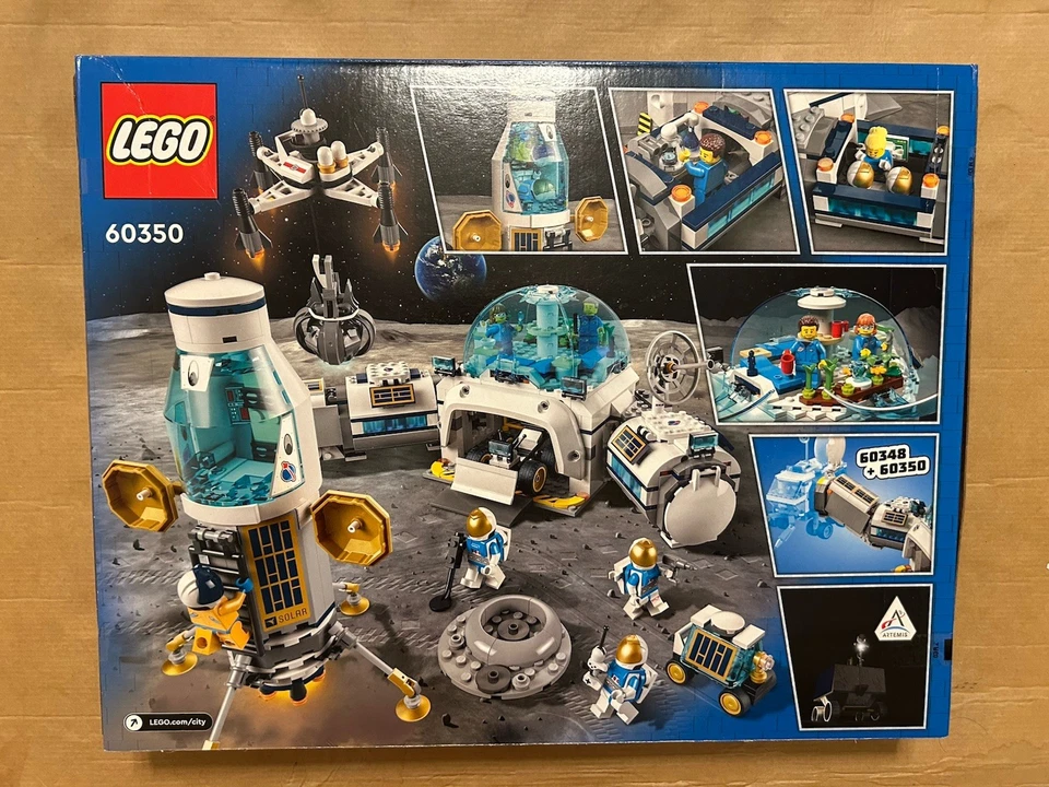 LEGO CITY Lunar Research Base (60350) - Brand New In Factory Sealed Box - Image 2 of 4