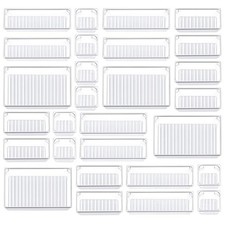 28 Pcs Drawer Organizer Set, 4-Size Bathroom Vanity Trays Makeup Desk Divider...