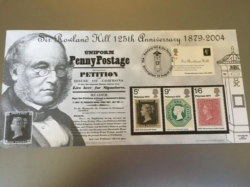 GB STAMPS RARE FIRST DAY COVER 2004 ROYAL SOCIETY OF ARTS ROWLAND HILL