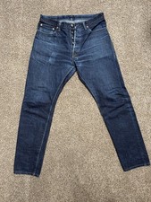 Pure Blue Japan NP-019 Relax Tapered Size 36 Waist measure 35" flat 