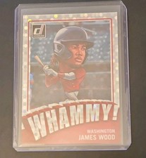 James Wood 2023 Panini Donruss WHAMMY SSP Rookie RC Nationals