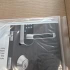 Keyless Keypad Smart Door Lock Lever Handle Metal Brushed Silver X003PN9J61 — photo 4