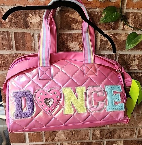 LARGE DANCE Duffle Athletic Bag OMG Miss Gwen’s Pink Dance Super Cute!