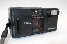  VINTAGE ORIGINAL OLYMPUS 1980s INFINITY AF-1 W/ STRAP  BATTERY-WORKING