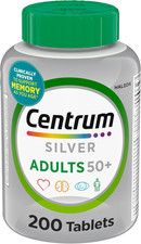 Centrum Silver Multivitamin for Adults 50 Plus, Multivitamin/Multimineral Supple