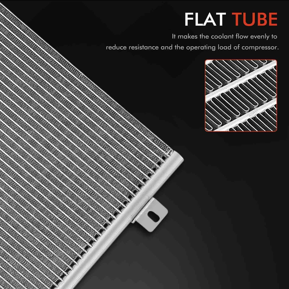 Condensador de aire acondicionado con soporte para Dodge B150 B250 B350 B1500 B2500 B3500 Plymouth Foto 3 de 4