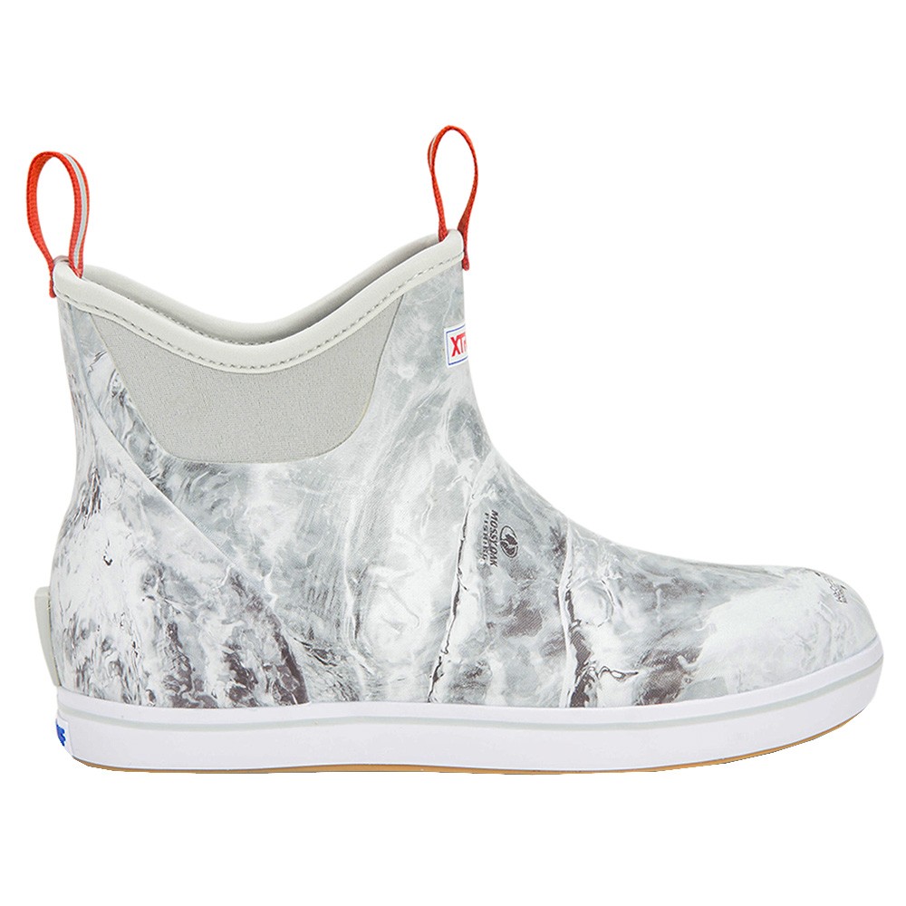 Xtratuf Mens Grey Tie Dye Ankle Deck Casual Boots XMAB-MOH