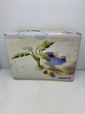 Schleich Watering Hole w/ Banana Tree Play Set 40172 RARE SEALED NEW