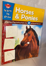 Walter Foster Learn To Draw Horses and Ponies Pb 2014