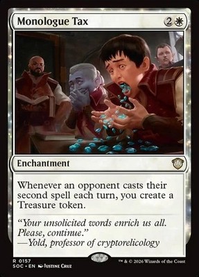 Monologue Tax - Secrets of Strixhaven Commander (NM ) - MTG