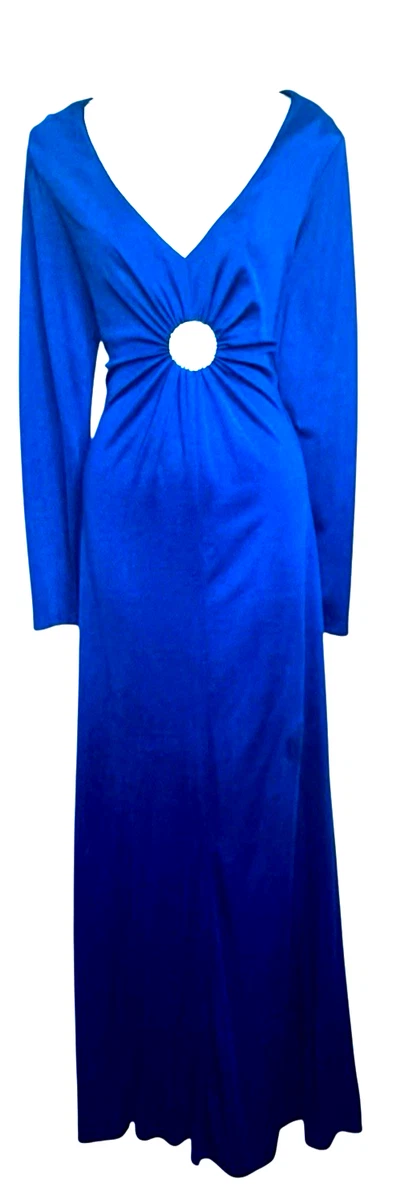 blue tshirt dress Blue shirt dress with blue print  GUNTINA