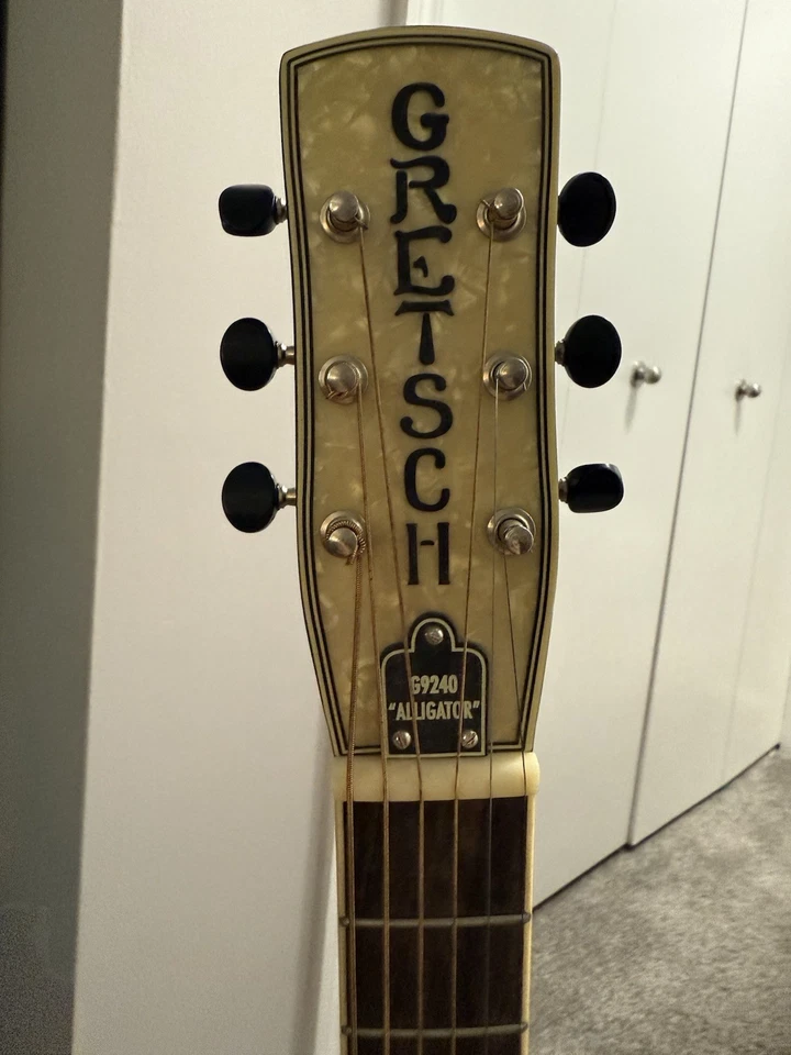 Guitarra Resonadora Gretsch G9240 Alligator - Excelente Estado Foto 4 de 4