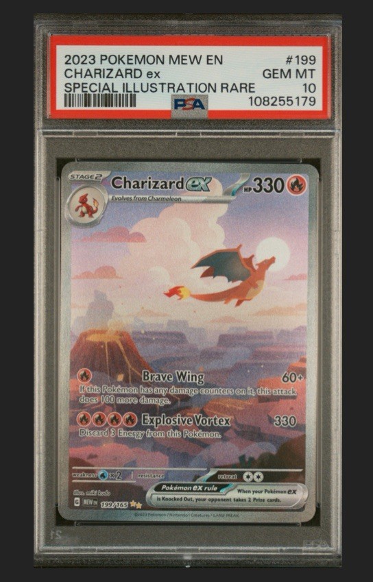 PSA 10 Charizard EX 199/165 Scarlet & Violet 151 | eBay