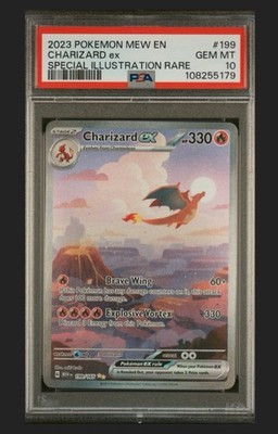 PSA 10 Charizard EX 199/165 Scarlet & Violet 151 | eBay
