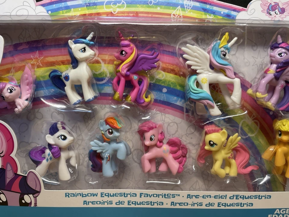 My Little Pony Rainbow Equestria Favorites 2” 10 figuras colección ¡NUEVO! Foto 3 de 4