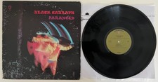 Black Sabbath - Paranoid 1970 Warner Bros. lp 1st US Press Gatefold Heavy Metal