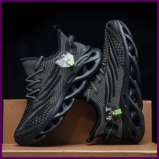 Unisex Breathable Mesh Running Sneakers Lightweight Casual Shoes