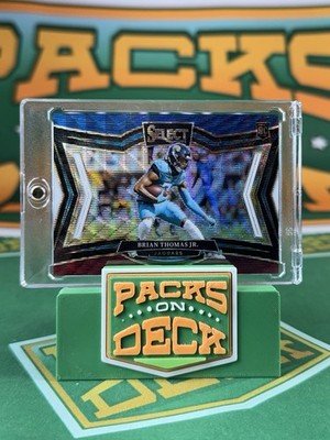2024 Select BRIAN THOMAS JR. (RC) Field Level Tri-Color Prizm #412 PSA 9 #/99