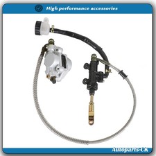 Fit For Go Kart Golf Cart Caliper Master Cylinder Rear Hydraulic Brake Assembly