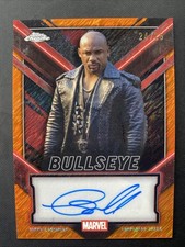 2025 Topps Chrome Deadpool #TC-CS Bullseye Orange Shimmer Auto 24/25