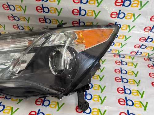 10-13 ACURA MDX FRONT LEFT HEADLIGHT DRIVER HEAD LAMP OEM DAMAGED - Picture 4 of 20
