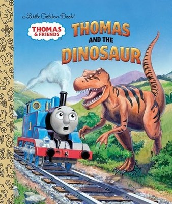 Thomas and the Dinosaur (Thomas & Friends) (Little Golden Book) - GOOD