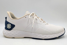 G/FORE MG4 Golf Shoes Mens 12 Snow White Blueprint G4MS22EF27 Spikeless