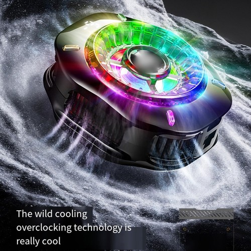 Ventilateur Refroidissement T??l??phone Magn??tique Compact avec Clip et RGB pou - Photo 8 sur 12