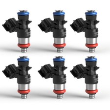 6Pcs Fuel Injector 4 Holes Fit for Jeep Cherokee 3.2L V6 2014-2017, Fuel Inje...