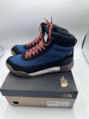 NORTH FACE Back To Berkeley lll Textile WP Mens Boots Size 12 New Monterey Blue