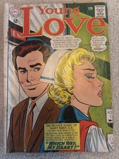 Young Love #40 fumetto vintage DC Romance 1963 fumetti nazionali raro difficile da trovare