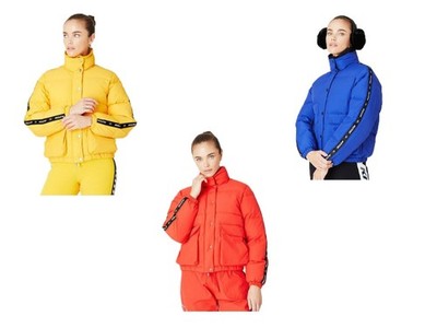 KITH Damen Riley Steppjacke Mit Frontreißverschluss KHW1055 Neu Mit Etikett