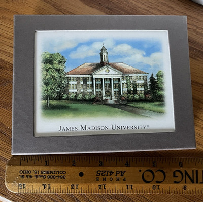 10 James Madison University JMU Notecards/Env Set in Box Licensed