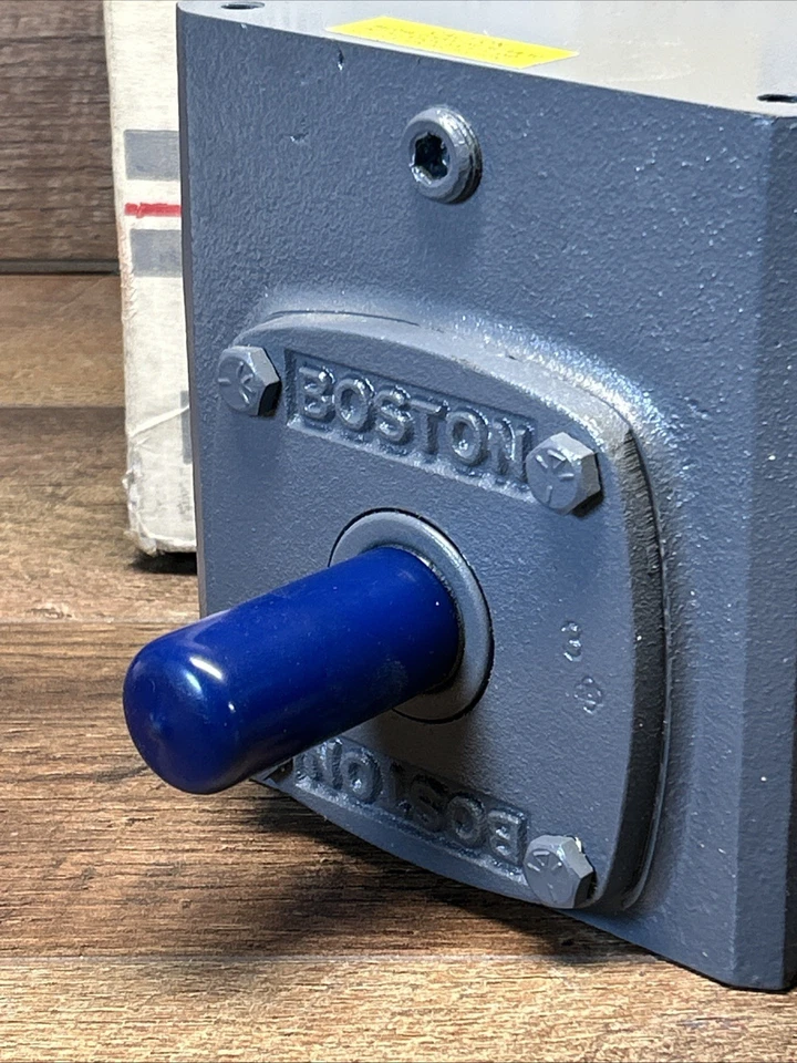 Boston Gear F721-50-B5-G, relación 50:1, reductor de velocidad, cuadro 56C Foto 2 de 4