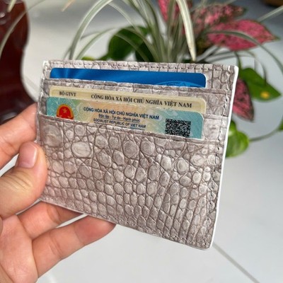GENUINE  LEATHER SKIN CREDIT CARD HOLDER/ WALLET CARD HOLDER FOR MEN