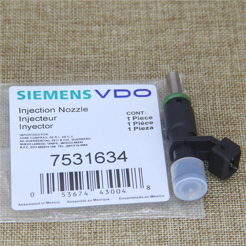 6x Inyectores de combustible 7531634 para BMW 128i 328i X3 X5 Z4 525i 2006-12 2,0/2,5/3,0 L Foto 3 de 4