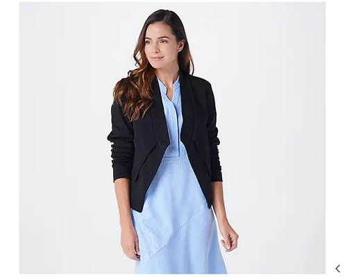Elizabeth \u0026 Clarke Ponte Knit Blazer 