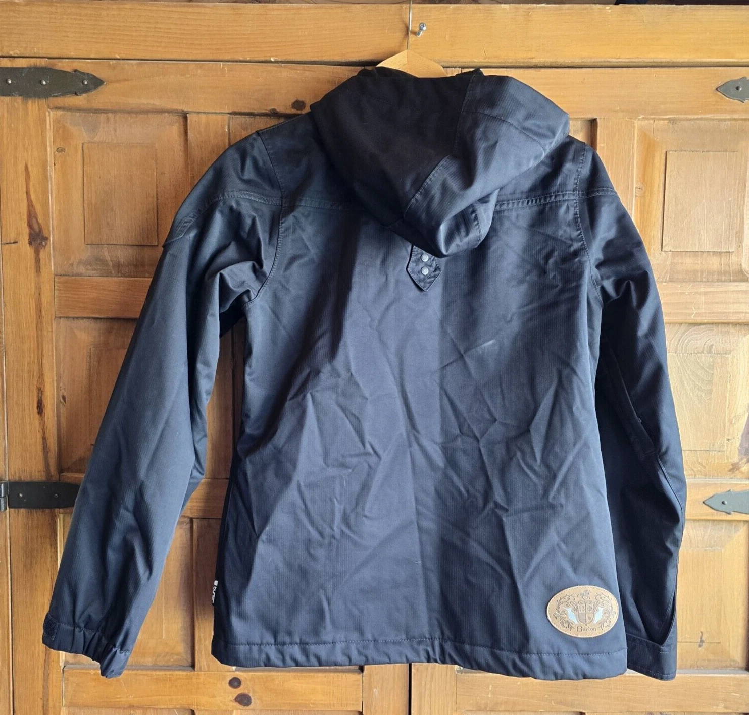 burton hooded insulated parka snowboard ski jacket