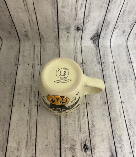 ELI + ANA HALLOWEEN BOO TASSE - FLEDERMAUS UND PUMPKINS HANDBEMALTER STIL KERAMIKBECHER - Bild 6 von 7