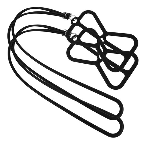 2 Pcs Mobile Phone Straps Hanging Rope for Versatile Neck Lanyard Elastic - 第 1/12 張圖片