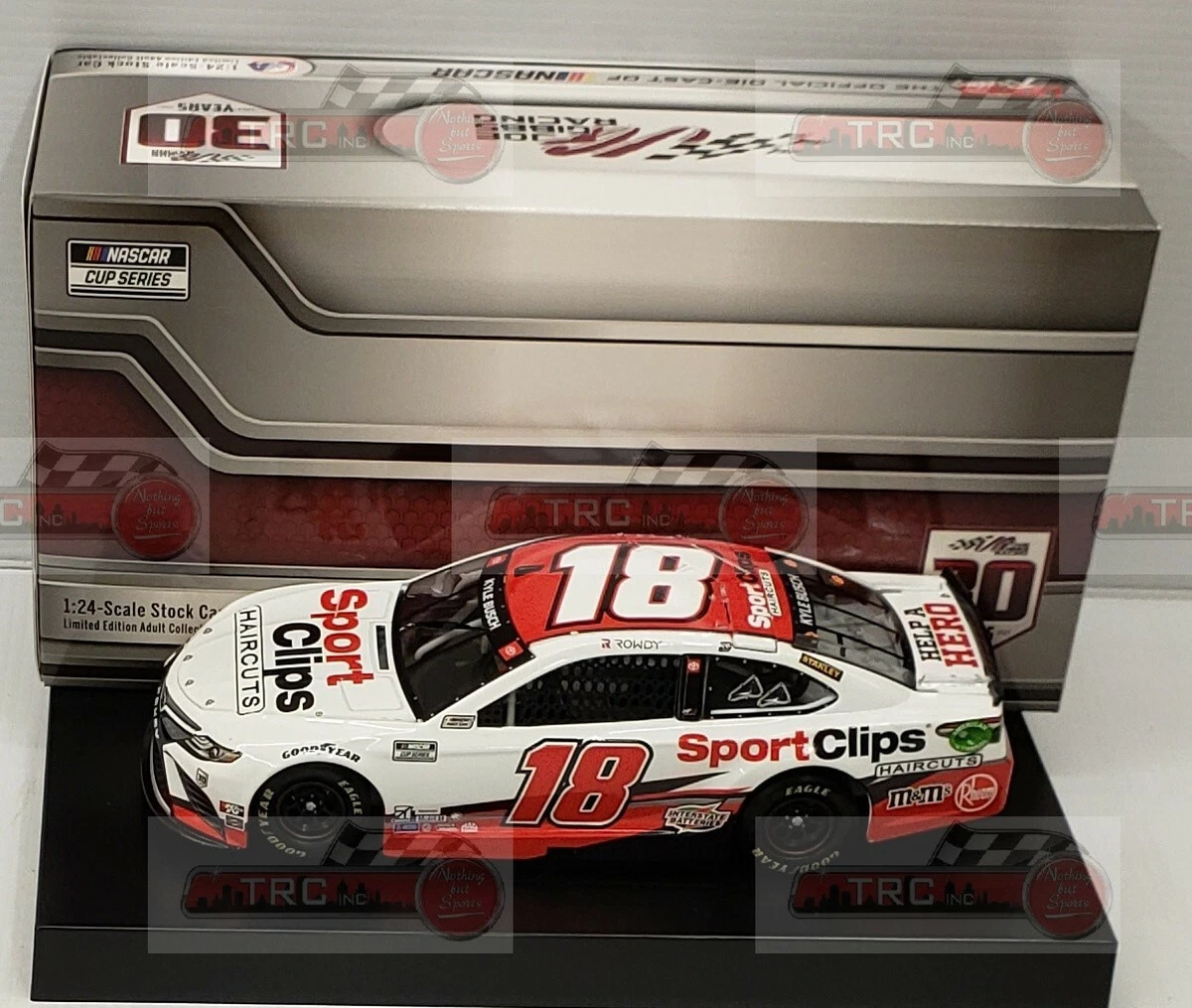 Toyota Diecast NASCAR Racecars 1:24 Kyle Busch Diecast Racing Cars